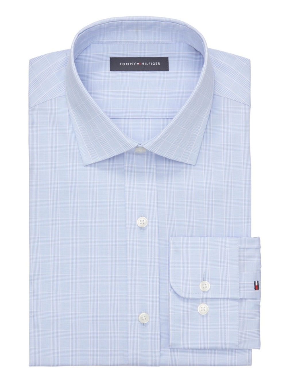 Tommy Hilfiger Men's Th Flex Essentials Wrinkle Free Shirt NWT